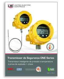 Transmissor de Segurança SIL 2 ONE Series com Saída Relé de Segurança