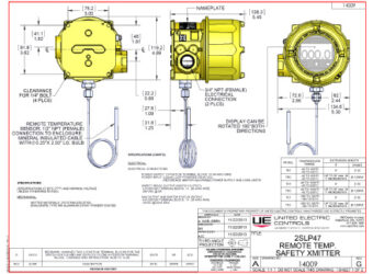 Transmissor de segurança One Series desenho