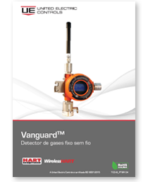 Vanguard: detector de gases  tóxicos e combustíveis WirelessHART®
